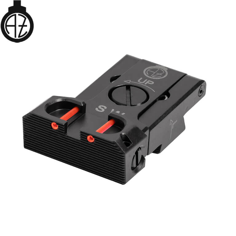 CZ Shadow 2 justerbart baksikte med fiberoptik