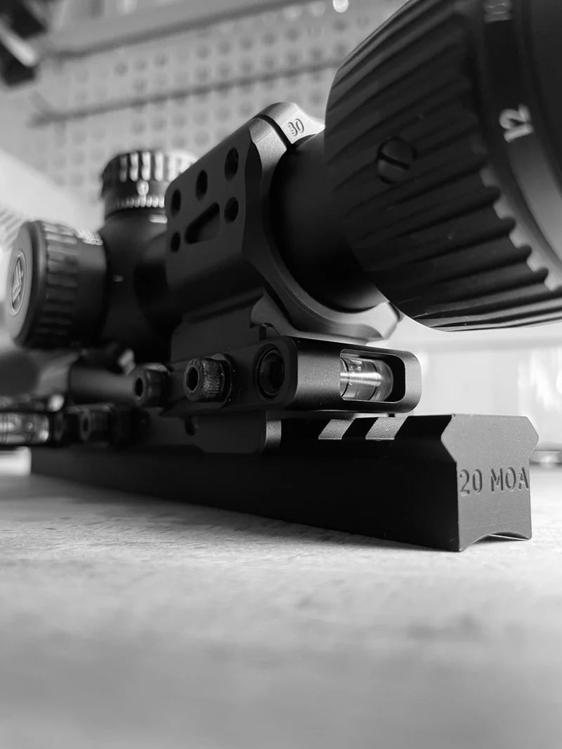 Bubbelnivå för kikarsikte | för Davika-fästen