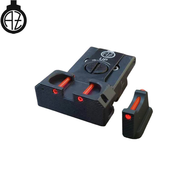 CZ 75B, CZ P-01, CZ 75 SP-01 adjustable sights with fiber optics | type B Zendl