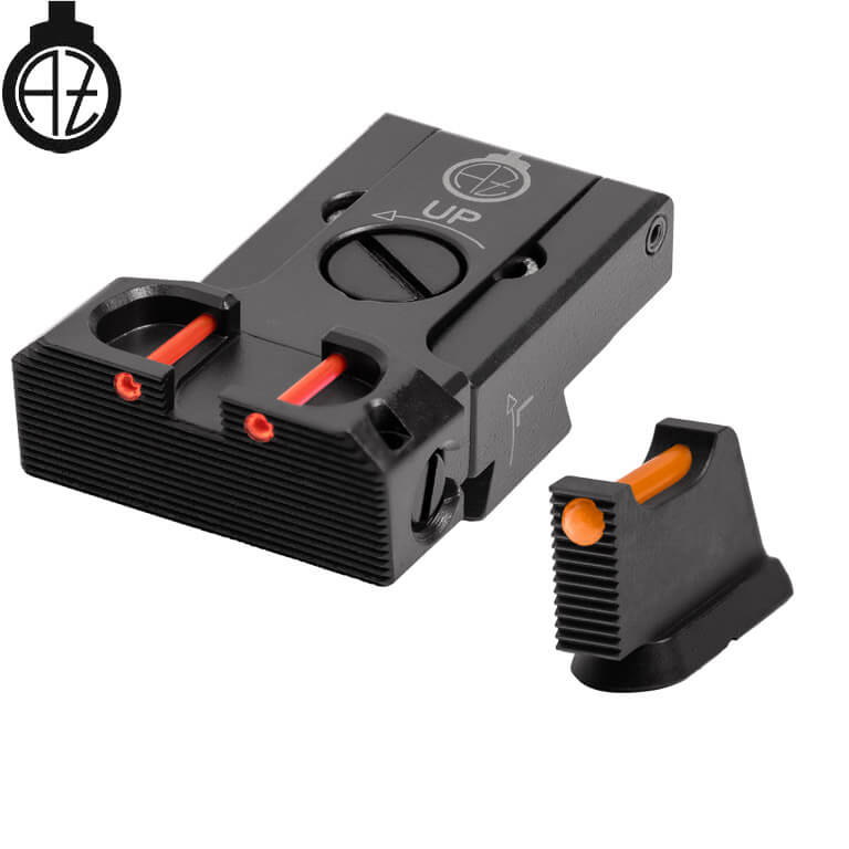 CZ 75B, CZ P-01, CZ 75 SP-01 justerbara sikten med fiberoptik | typ B Zendl