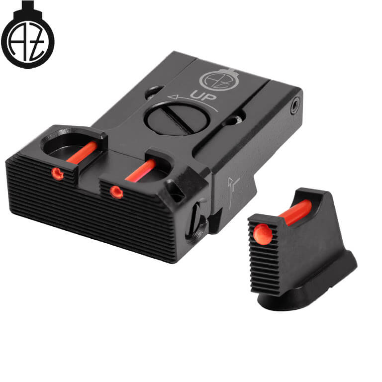 CZ 75B, CZ P-01, CZ 75 SP-01 justerbara sikten med fiberoptik | typ B Zendl
