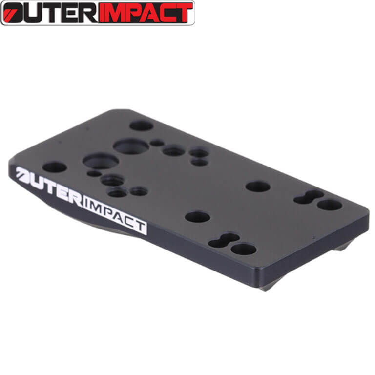 CZ 75B, CZ P-01, CZ 75 SP-01 red dot mount universal | type C Outer Impact