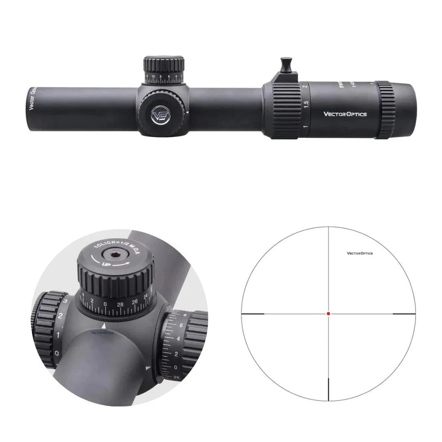 Vector Optics Forester 1-5x24SFP GenII riflescope