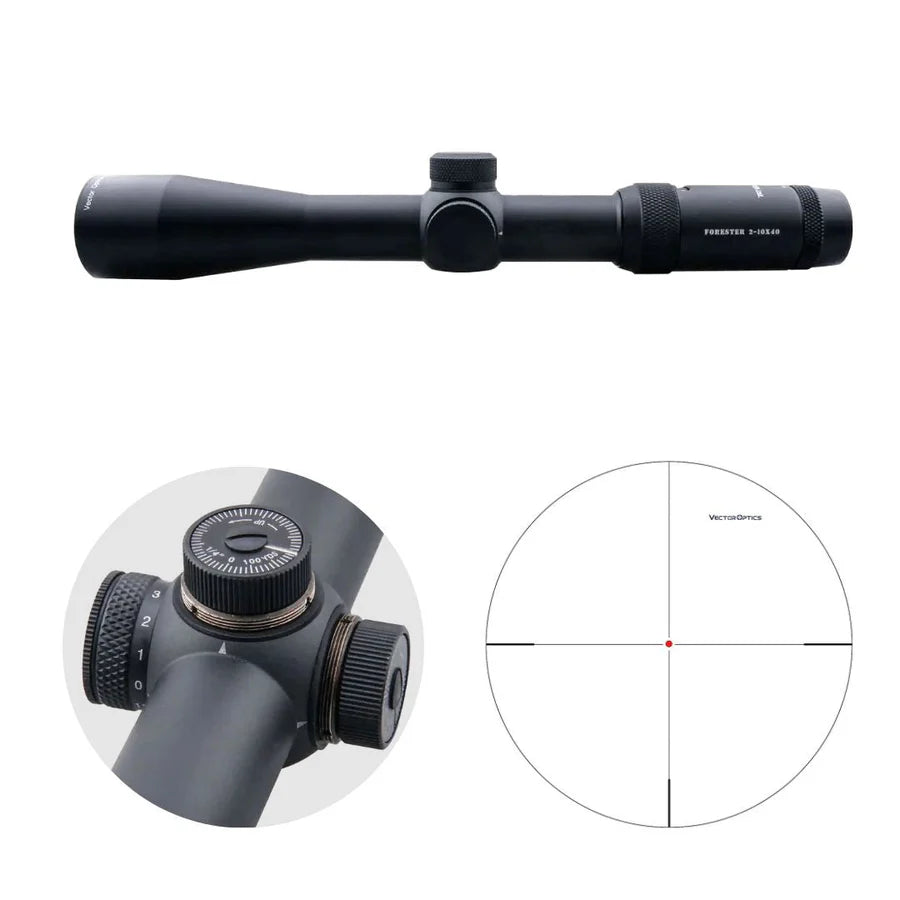 Vector Optics Forester 2-10x40SFP kikarsikte