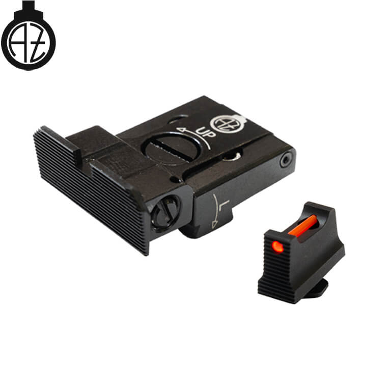 Walther PDP low adjustable sights with fiber optics | type A Zendl
