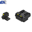 HK VP9 OR & HS SFP9 OR adjustable sight set | with luminescent dots