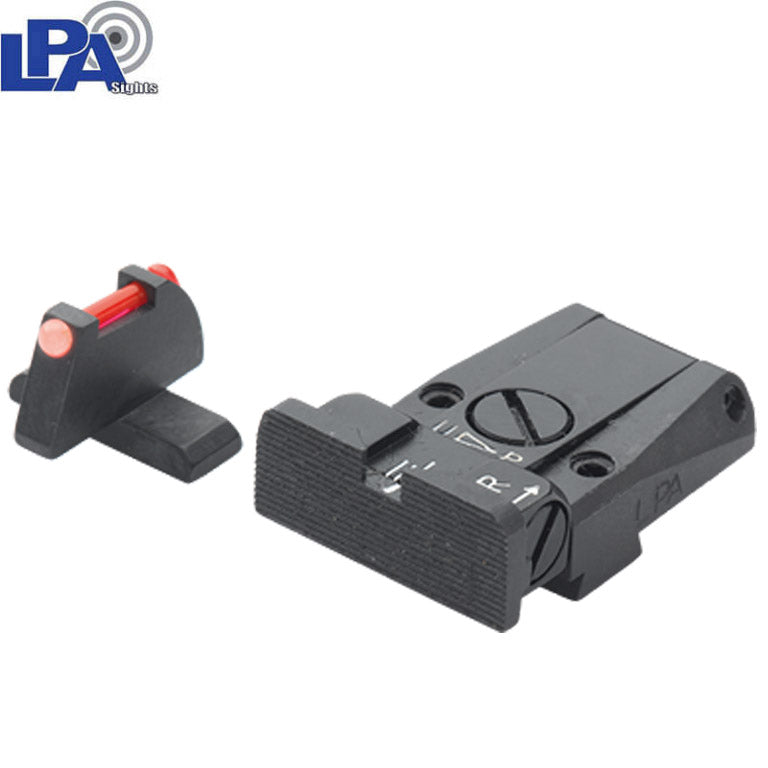 Springfield XD-XDM-XDS, HS Produkt HS-9, SF19 & S-Line adjustable sight set with fiber optics LPA