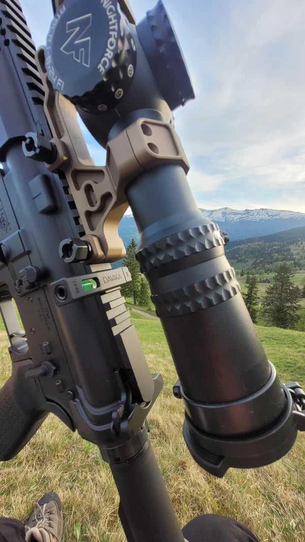 Sidobubbelnivå för kikarsikte | Picatinny-bas