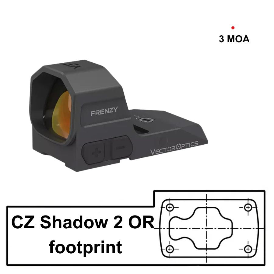 Vector Optics Frenzy 1x20x24 för CZ Shadow 2 OR