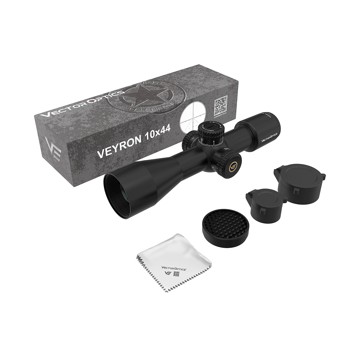 Vector Optics Veyron 10x44 SFP kompakt kikarsikte