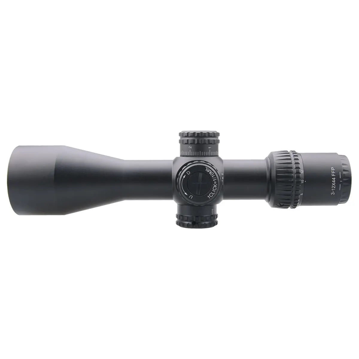 Vector Optics Veyron 3-12x44 FFP kompakt kikarsikte för gevär