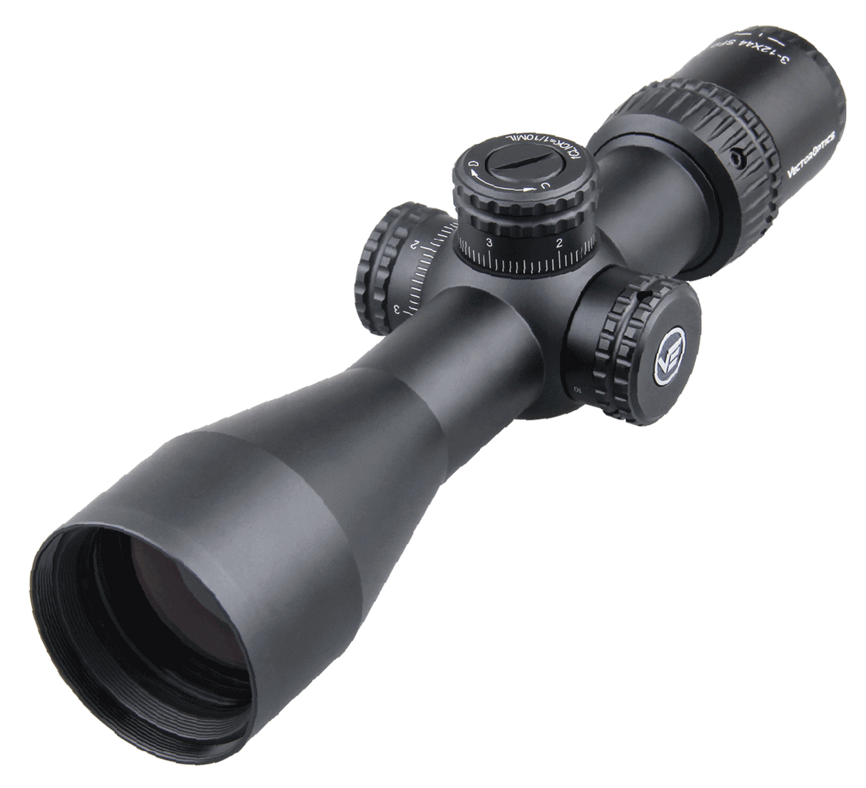 Vector Optics Veyron 3-12x44 SFP kompakt kikarsikte