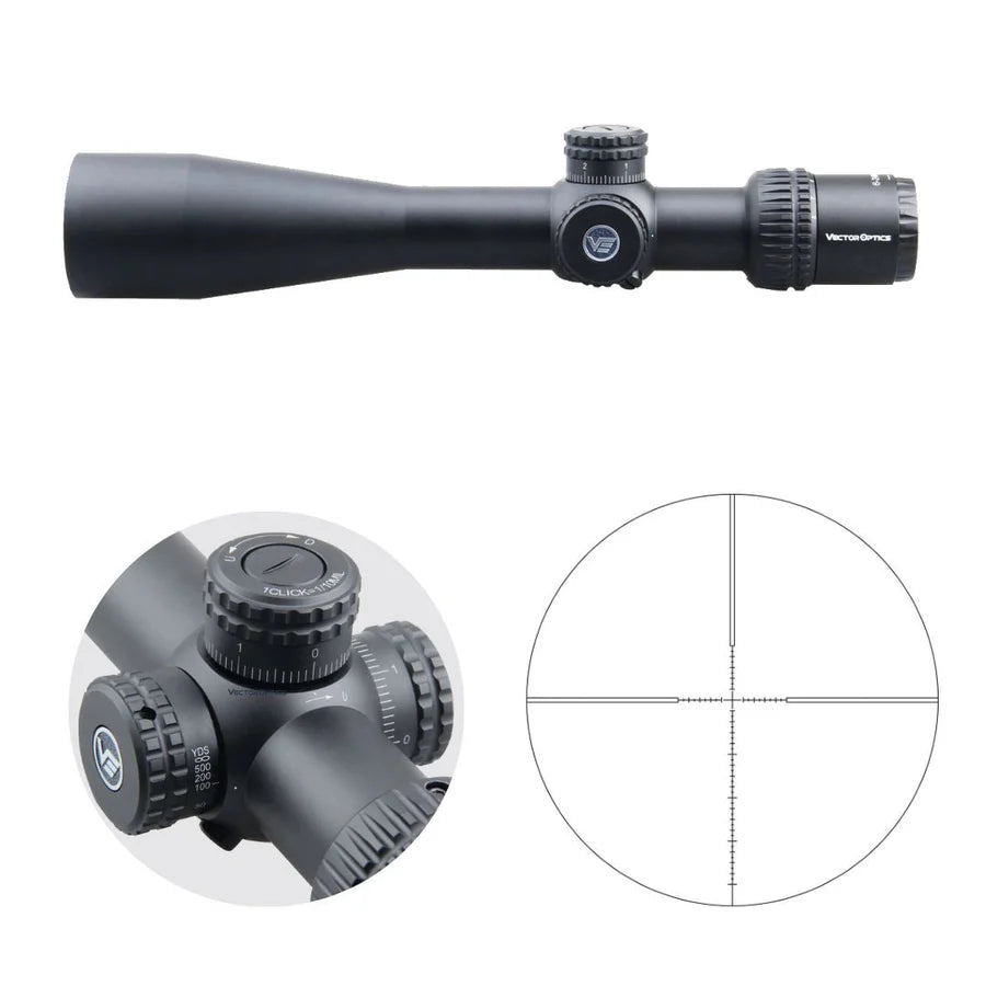 Vector Optics Veyron 6-24x44 FFP kikarsikte för gevär