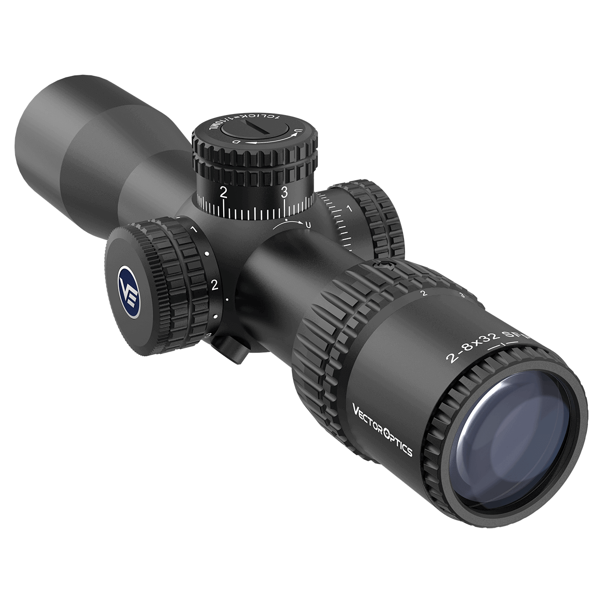 Vector Optics Veyron 2-8x32IR kompakt kikarsikte för gevär