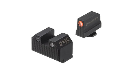 Walther PDP tall night sights with tritium Night Fision