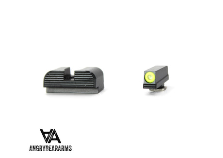 Walther PDP low night sights with tritium