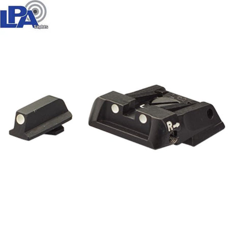 Walther Q4 SF OR & Q5 Match SF adjustable sight set | with white dots
