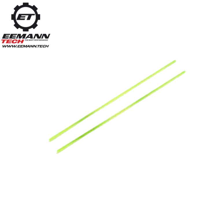 Fiberoptisk ersättningsstav | 2 st - Green 1.0 mm