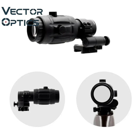 Maverick 5x26 Magnifier w/ Flip Side Mount Vector Optics
