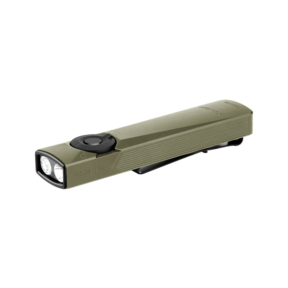 Olight Arkfeld Ultra | platt 3-i-1 EDC ficklampa | 1.400 lm - Olive Green