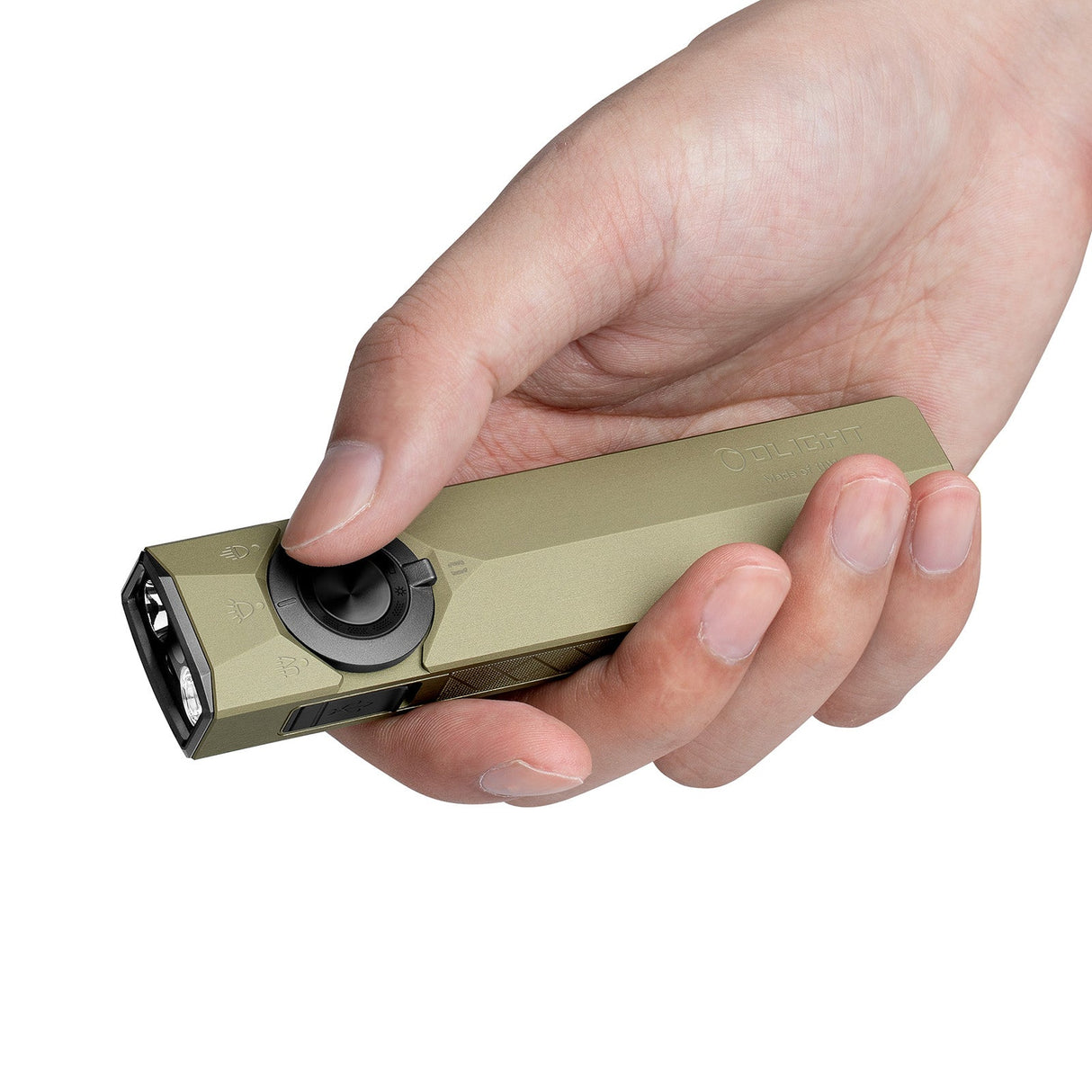 Olight ArkPro Ultra | platt 4-i-1 EDC ficklampa | 1.700 lm - Olive Green