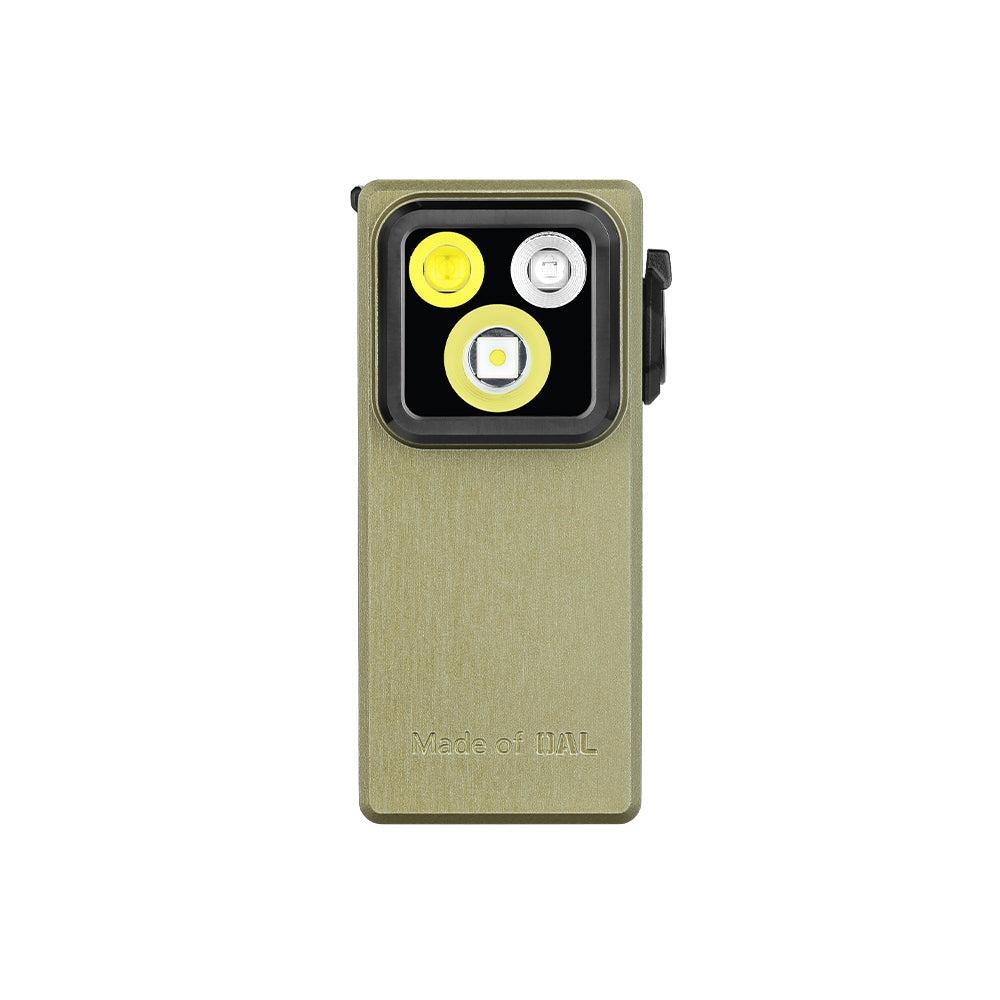 Olight Oclip Ultra | 3-i-1 clip-on EDC-ficklampa | 530 lm - Olive Green