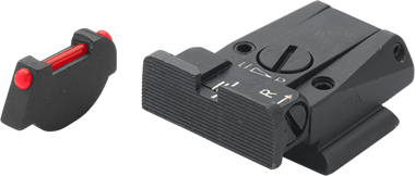 Ruger P91 - P97 justerbara sikten | fiber optic