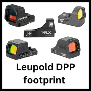 Rödpunktssikten med Leupold DPP-fotavtryck