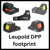 Rödpunktsikten med Leupold DPP footprint