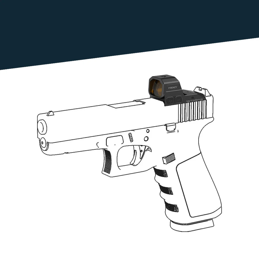 Vector Optics Frenzy 1x16x21 för Glock MOS 