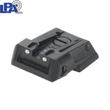 1911 [Novak Cut] adjustable rear sight | fiber optic