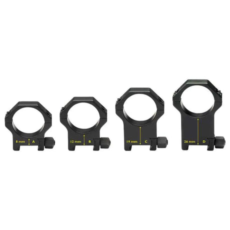 30mm kikarsiktesringar | Picatinny-bas med skruvmutter
