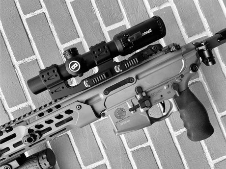 34mm kikarsiktesmontage cantilever | Picatinny QD Ergo bas - Medium