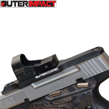 Browning Buck Mark adapterplatta | type C [RMR, RTS & Docter footprint]