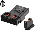 CZ 75B, CZ P-01, CZ 75 SP-01 justerbara sikten med fiberoptik | typ B Zendl