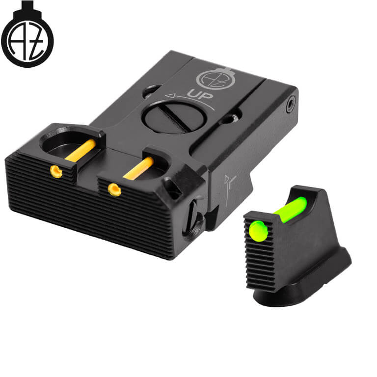 CZ 75B, CZ P-01, CZ 75 SP-01 justerbara sikten med fiberoptik | typ B Zendl