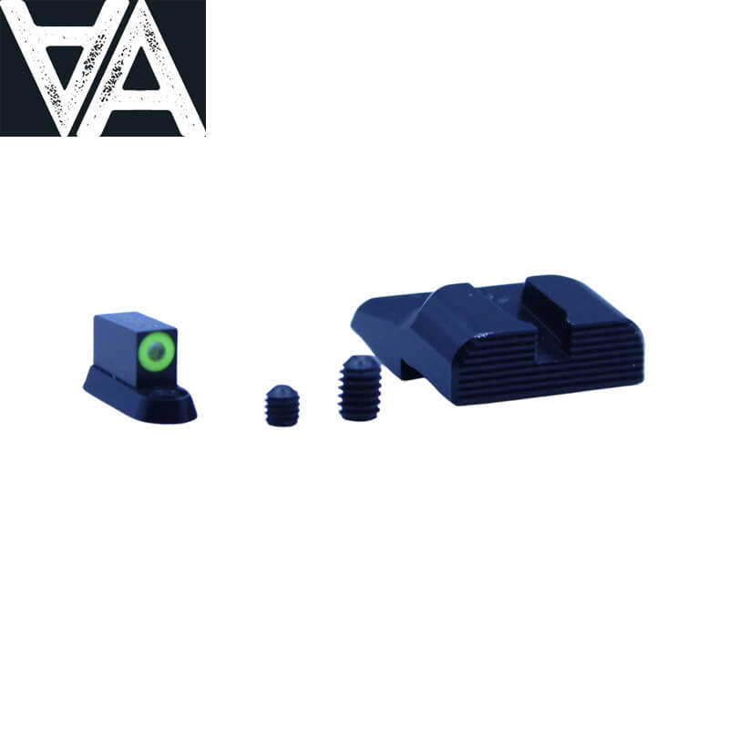 CZ P-07, CZ P-09 natt sikten med tritium 
