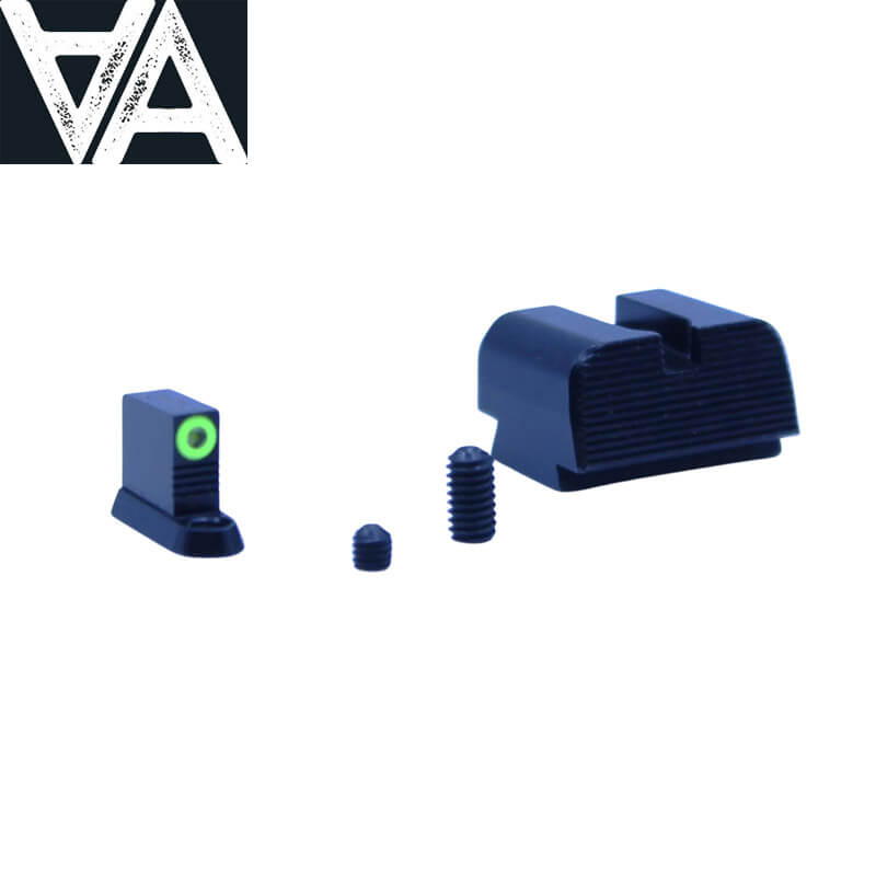 CZ P-10 Optics Ready natt sikten med tritium 