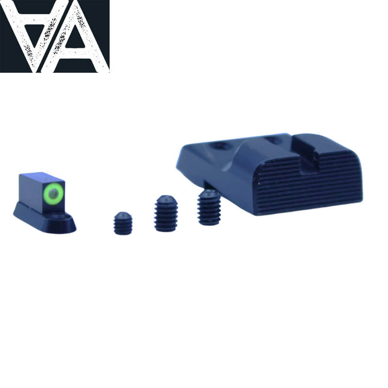 CZ P-10 night sights with tritium Angry Bear
