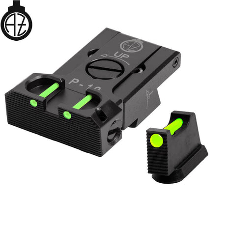 CZ P-10 justerbara sikten med fiberoptik | typ B