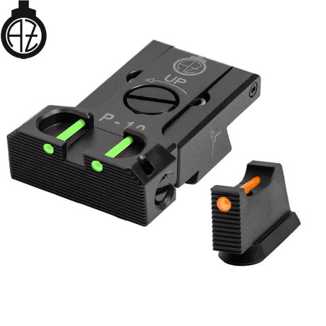 CZ P-10 justerbara sikten med fiberoptik | typ B