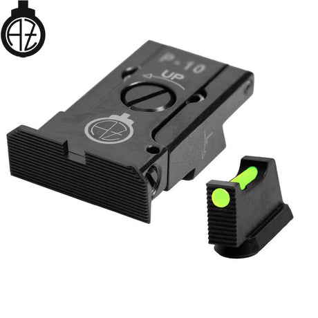 CZ P-10 justerbara sikten with fiber optics | typ