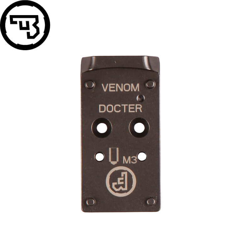 CZ P-10 adapterplatta | Docter footprint