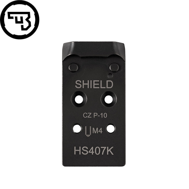 CZ P-10 Optics Ready-platta | Shield RMSc & Holosun K-series footprints