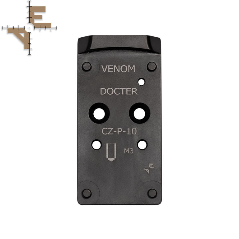 CZ P-10 Optics Ready platta | Vortex Venom fotavtryck 