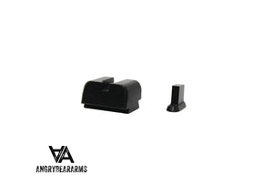 CZ P-10 Optics Ready höga sikten | blank