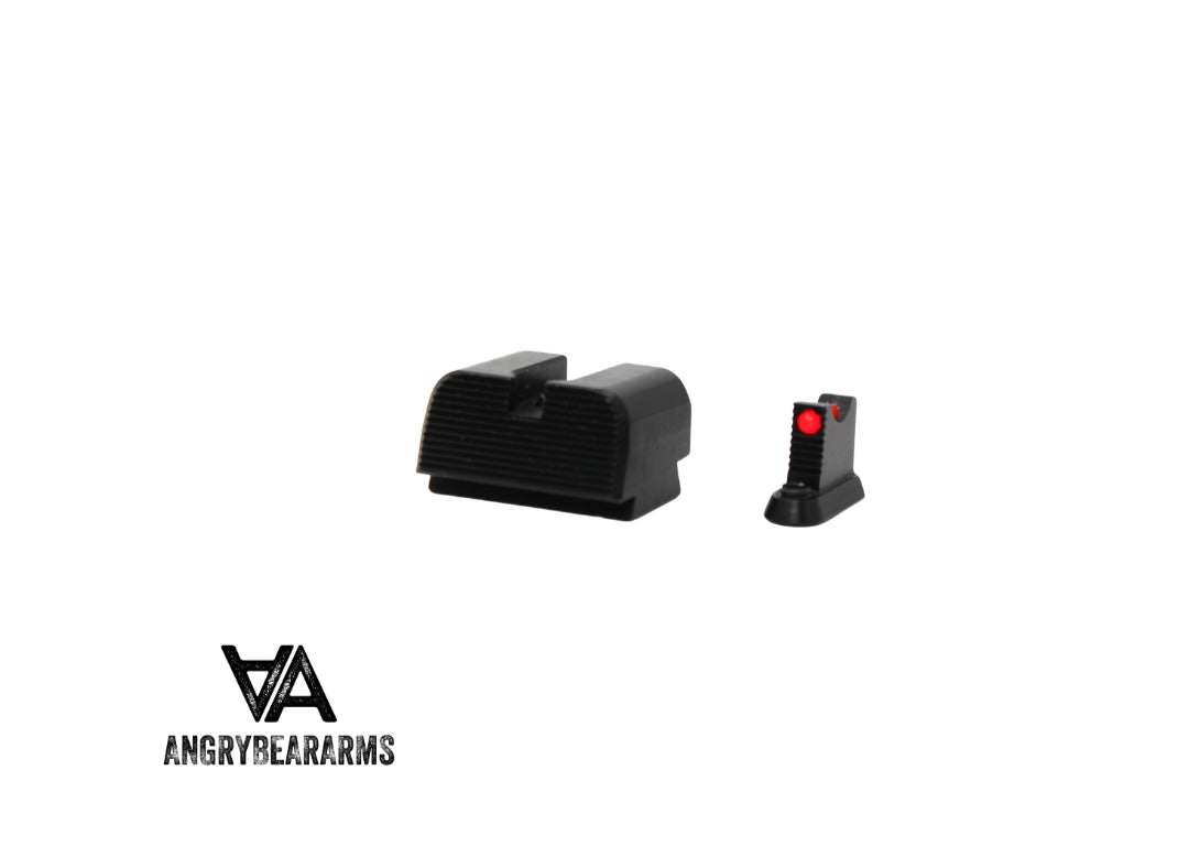 CZ P-10 Optics Ready höga sikten | med fiberoptik