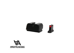 CZ P-10 Optics Ready höga sikten | med fiberoptik