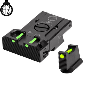 CZ P-10 justerbara sikten med fiberoptik | typ B