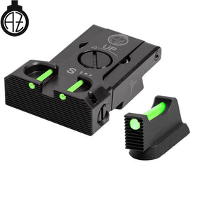 CZ Shadow 2, CZ 75 SP-01 Shadow justerbara sikten med fiberoptik | typ B